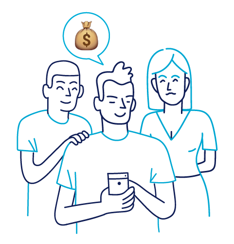 ilustracion-grupo-pagos-compartidos-suscrip-app